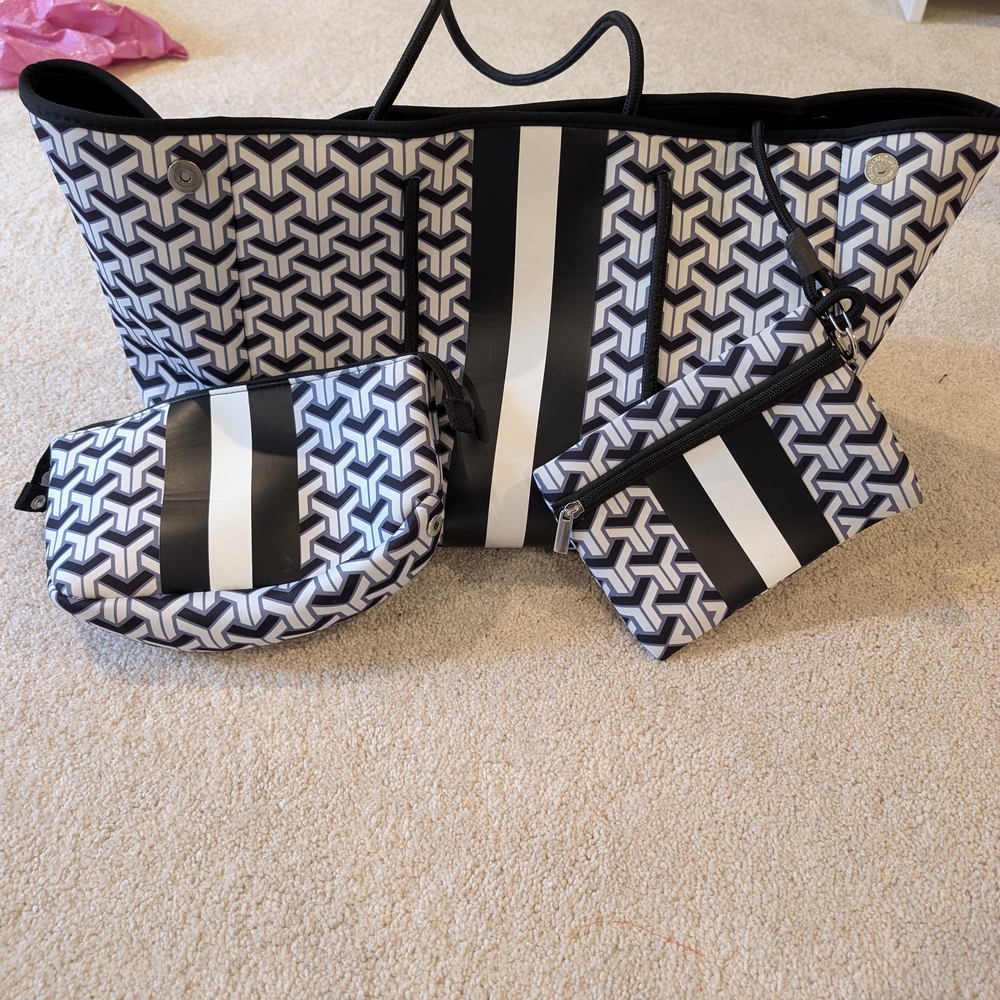 Parker & Hyde Neoprene Tote Set